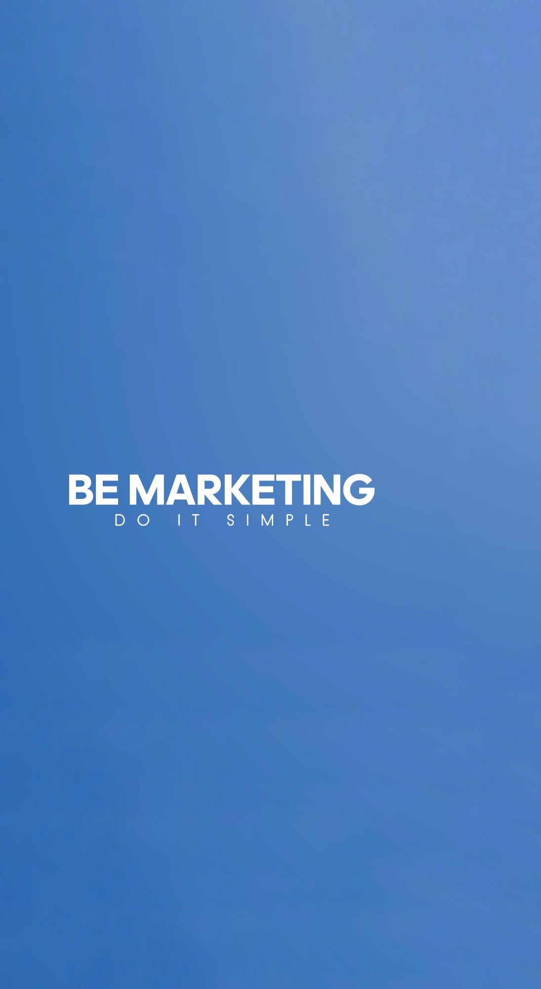 BE Marketing campaign